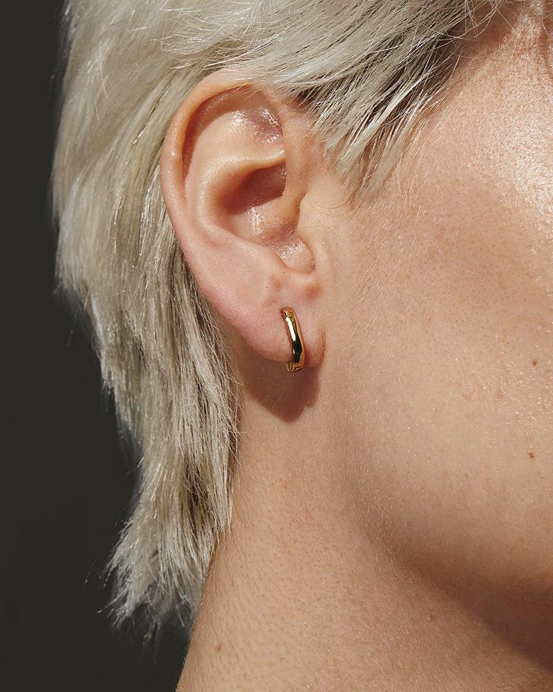 Teeni Silver-Plated Detachable Link Earrings