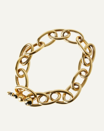 Chunky Gold-Plated Chain Necklace Agios