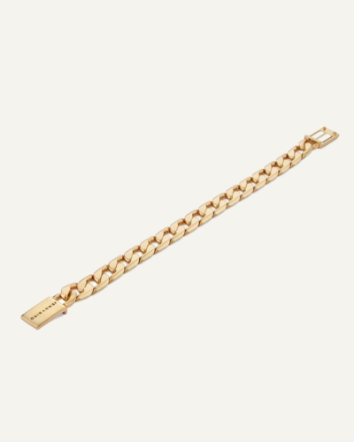 Walter Gold-Plated Curb Chain Bracelet