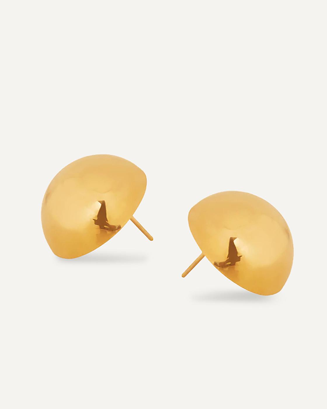 Gold-Plated Sunset Studs