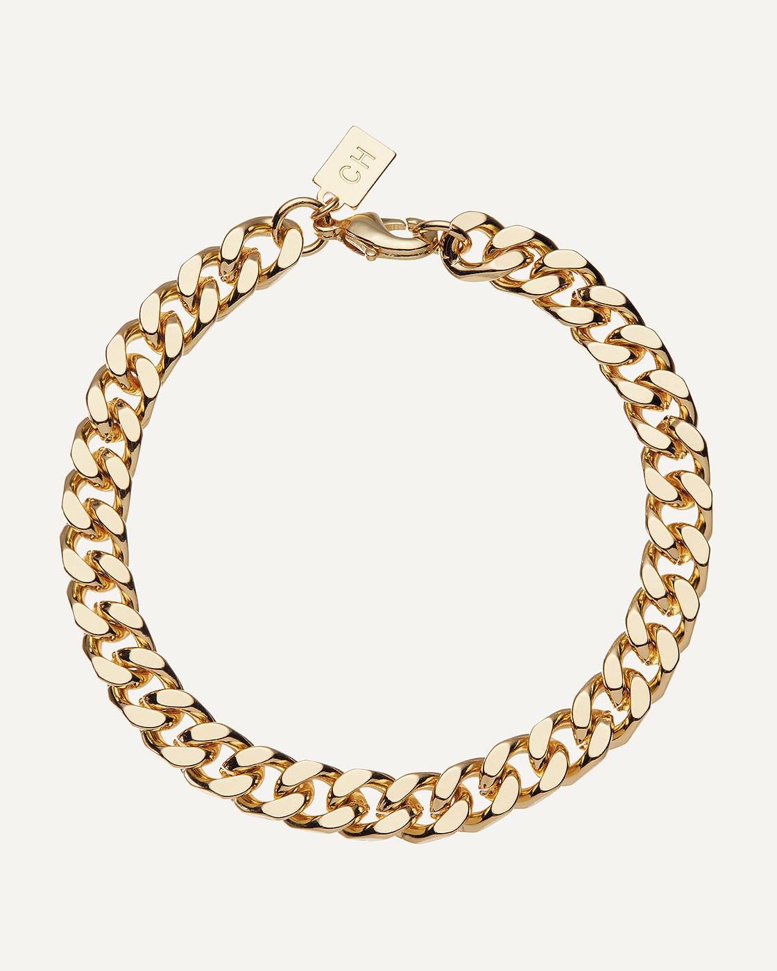 Plain Jane Gold-Plated Bracelet