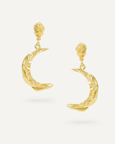 Méliès Moon Gold-Plated Sterling Silver Earrings