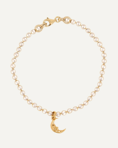 Tiny Moon Sylvia Gold Vermeil Bracelet