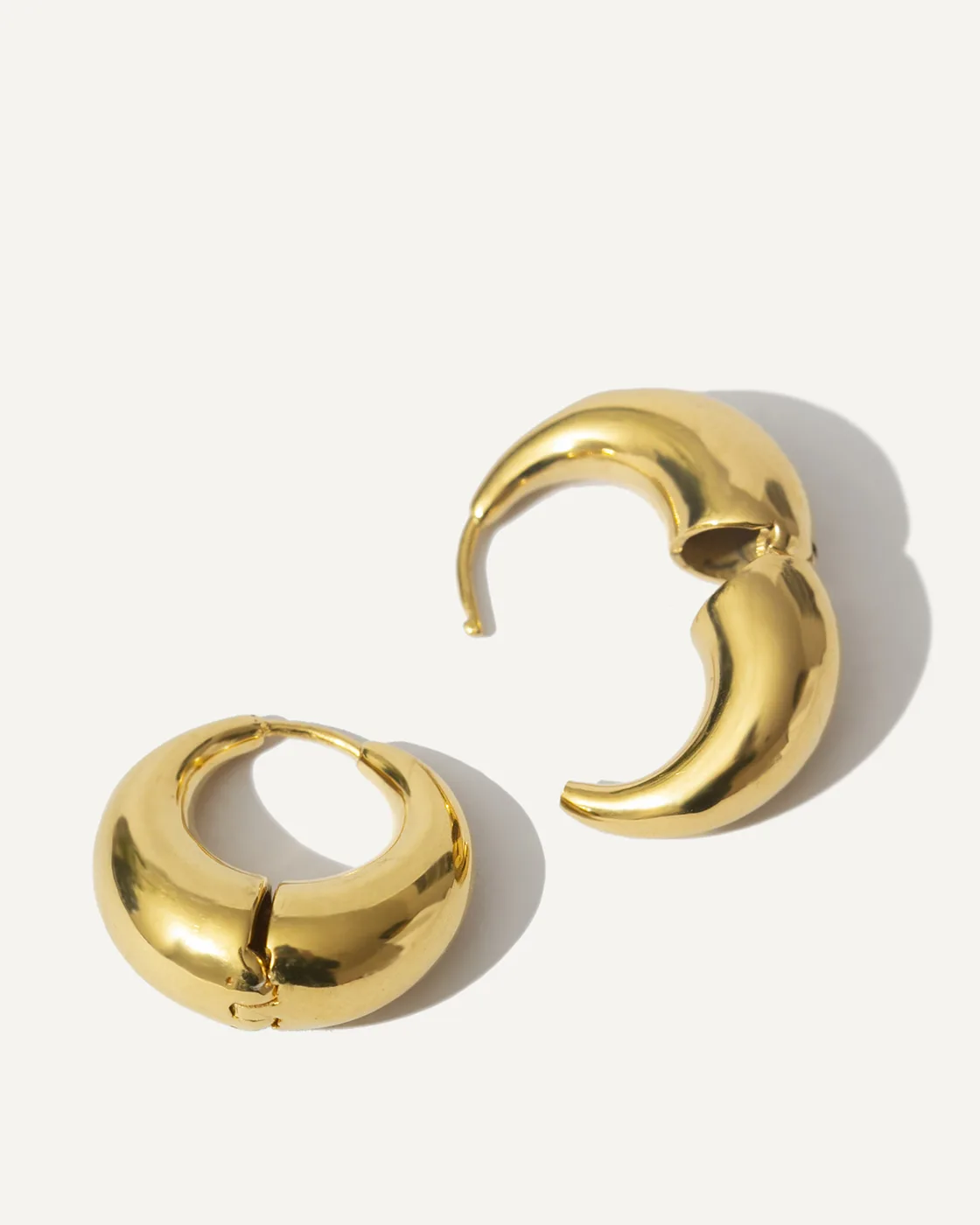 Munia Gold-Plated Sterling Silver Earrings
