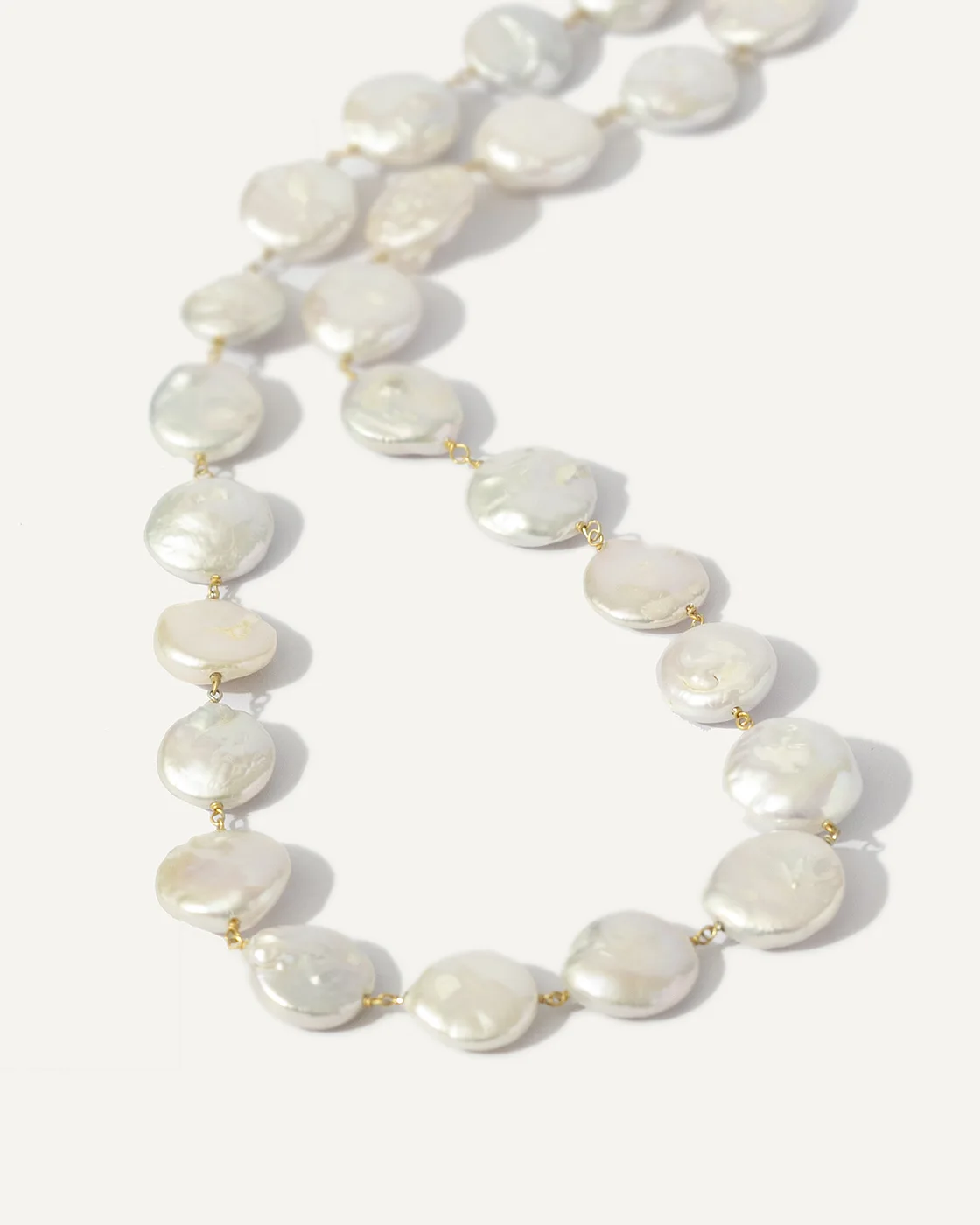 Chunky Baroque Pearl Necklace