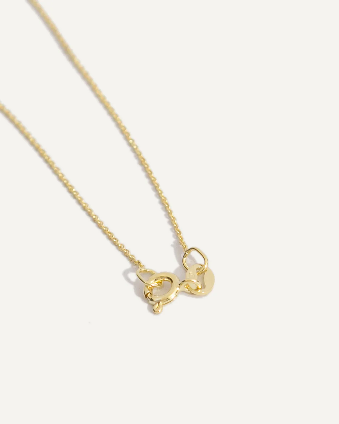 Gold-Plated Sterling Silver Letter Pendant R
