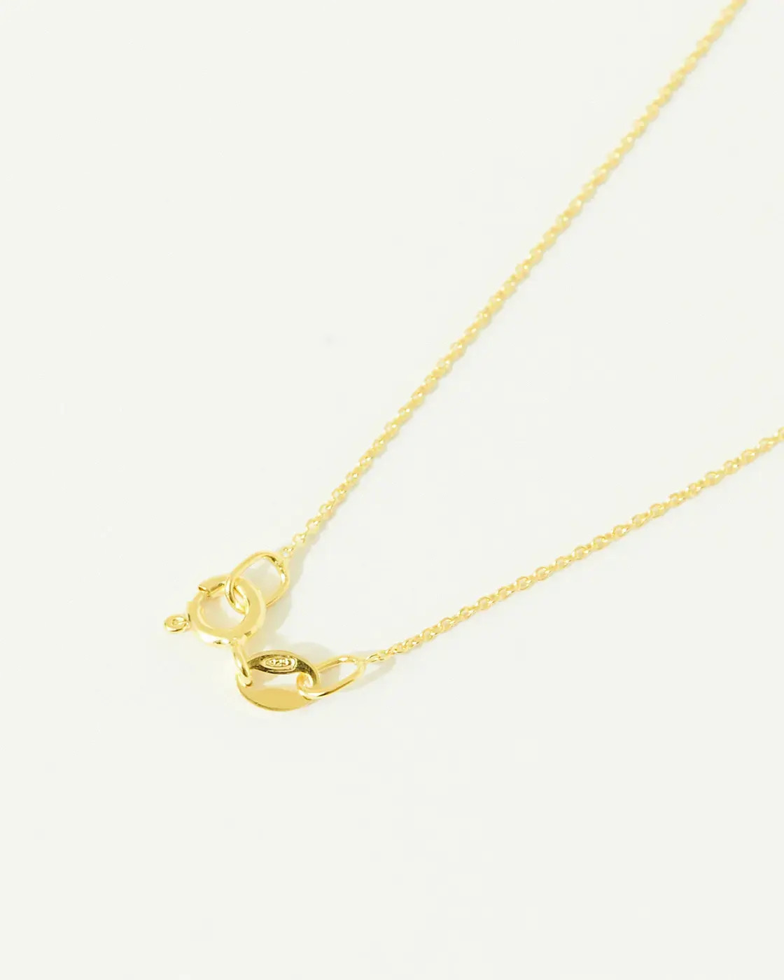 Gold-Plated Sterling Silver Letter Pendant O