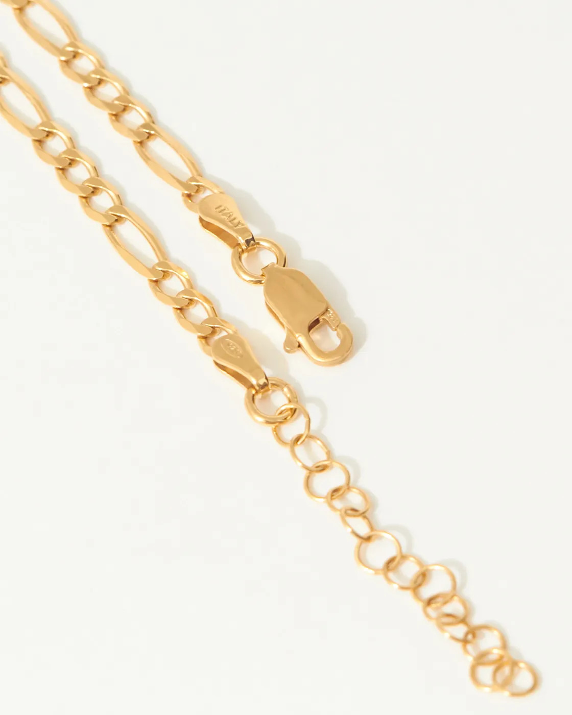 Circe’s Lion Round Large Gold-Plated Silver Anchor Chain