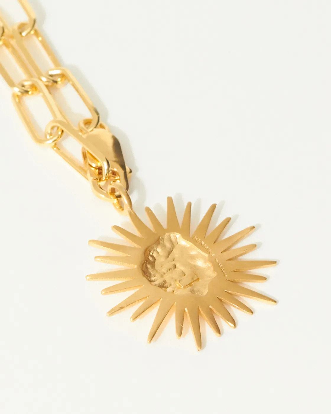 Sun Yasemi Chain Gold Vermeil Pendant Necklace