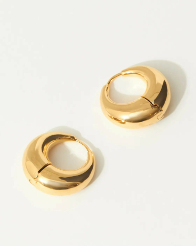 Munia Gold-Plated Sterling Silver Earrings