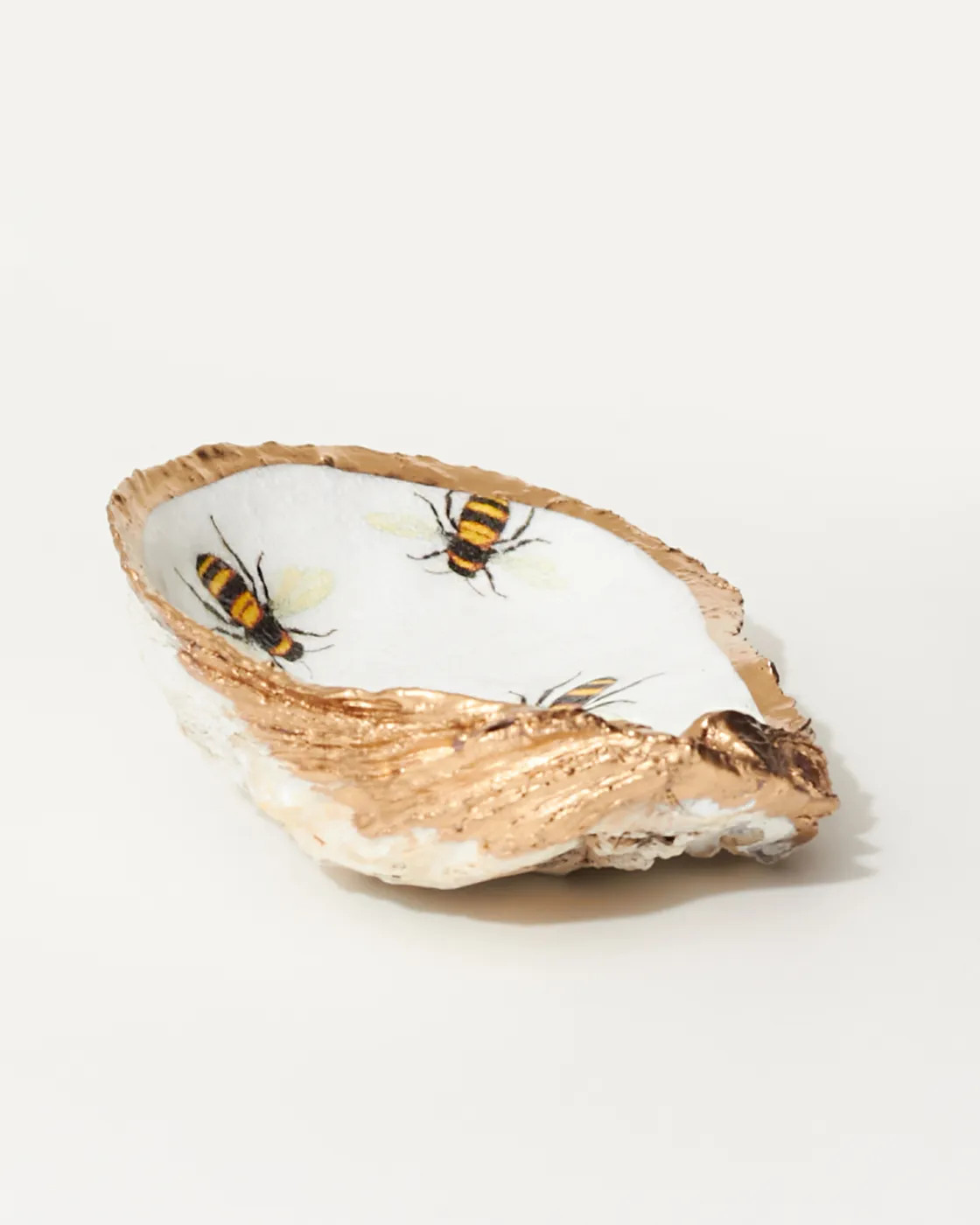 Bee Oyster Jewelry Dish