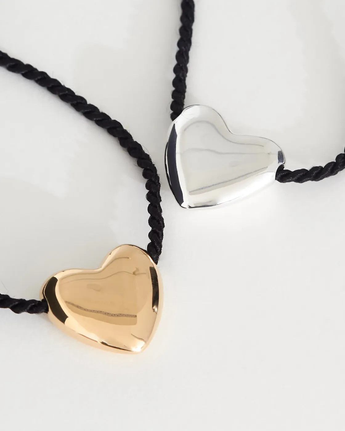 Gold-Plated Silver Heart Necklace Small