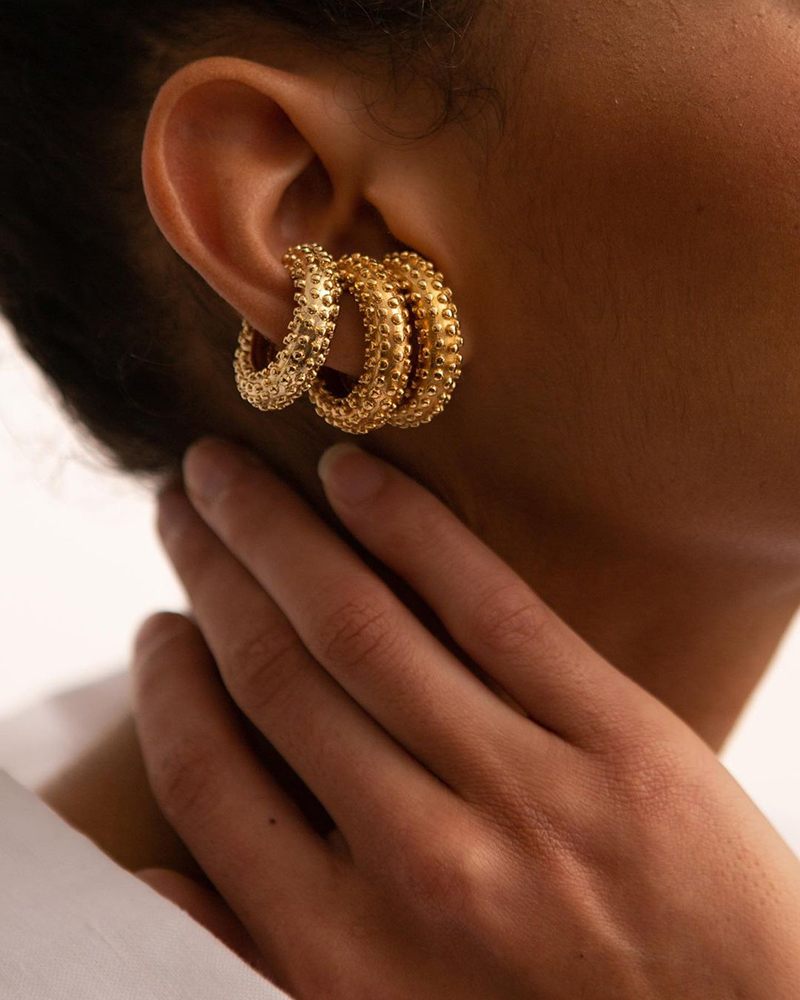 Electra Gold-Plated Ear Cuff