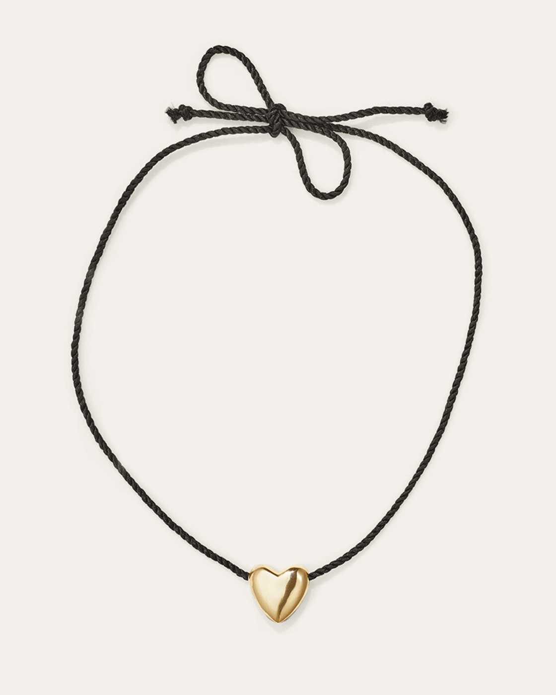 Gold-Plated Silver Heart Necklace Small