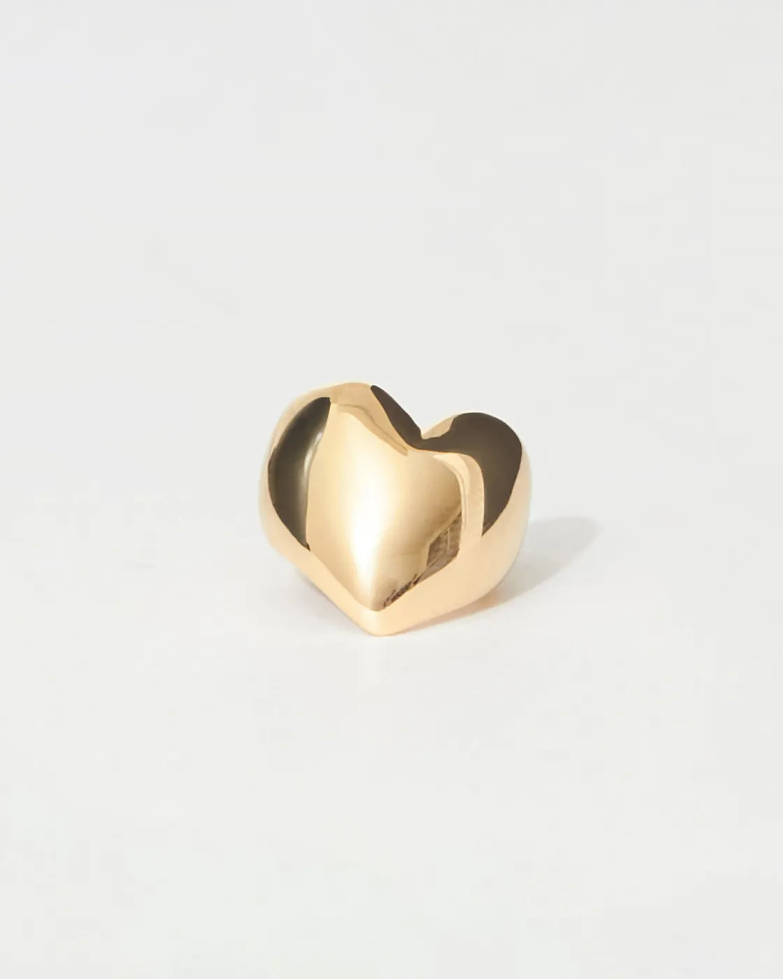 Gold-Plated Heart Earcuff