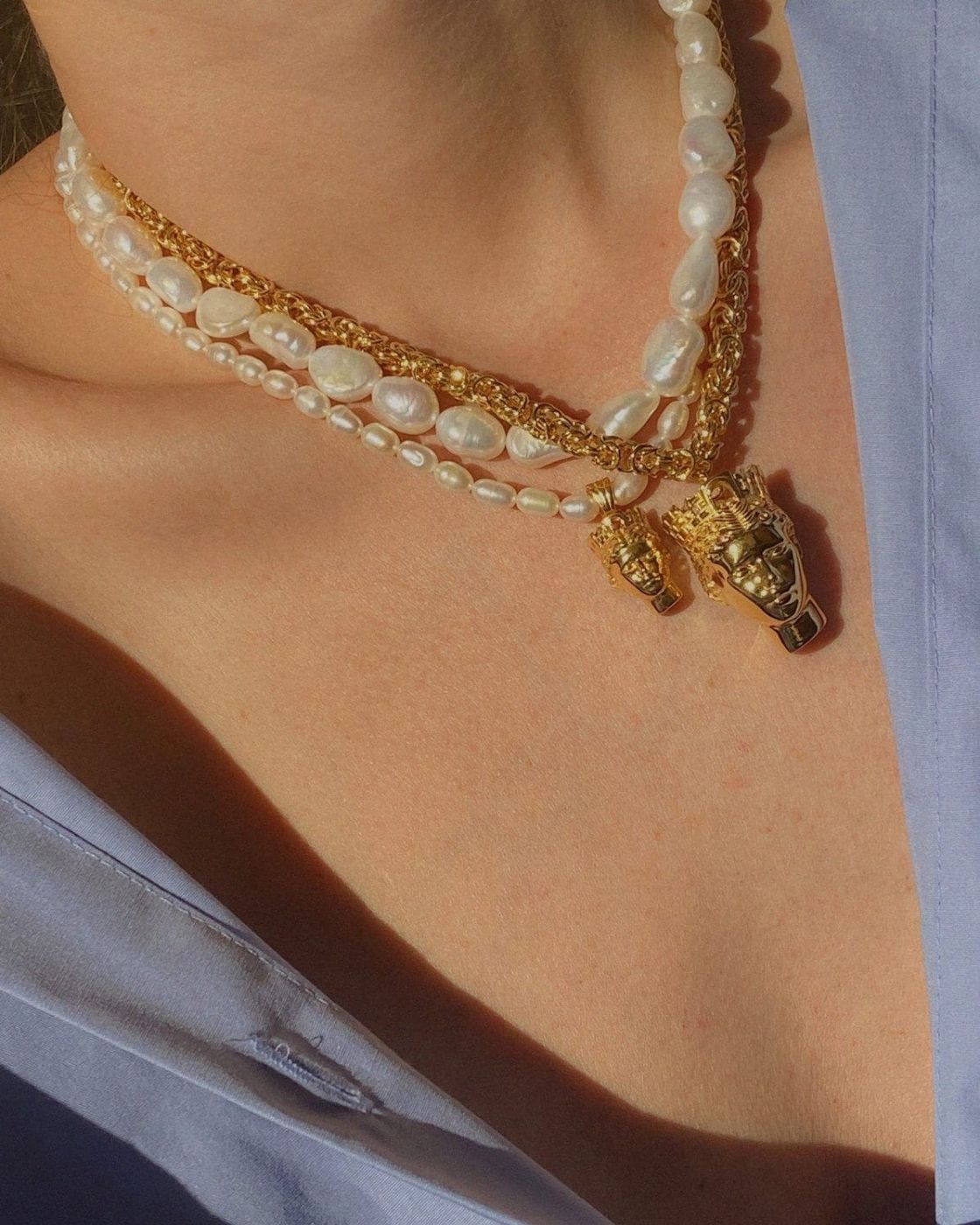 Týche Small Vilma Pearl Necklace