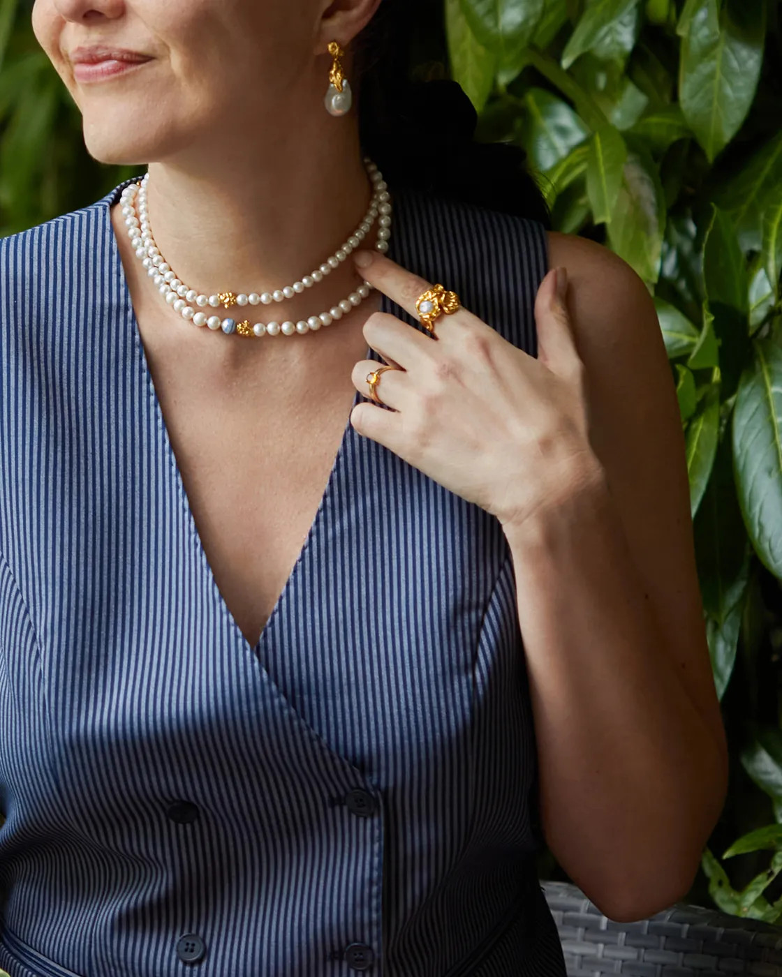 The Classic Pearl Necklace Small