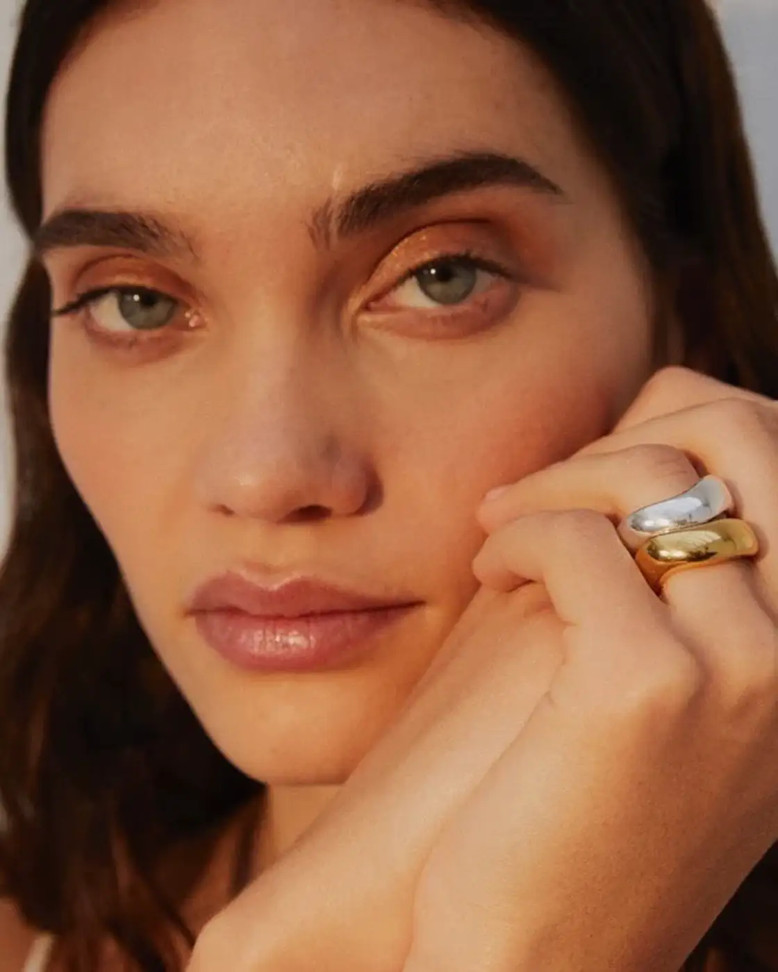 Rocco Gold-Plated Chunky Ring
