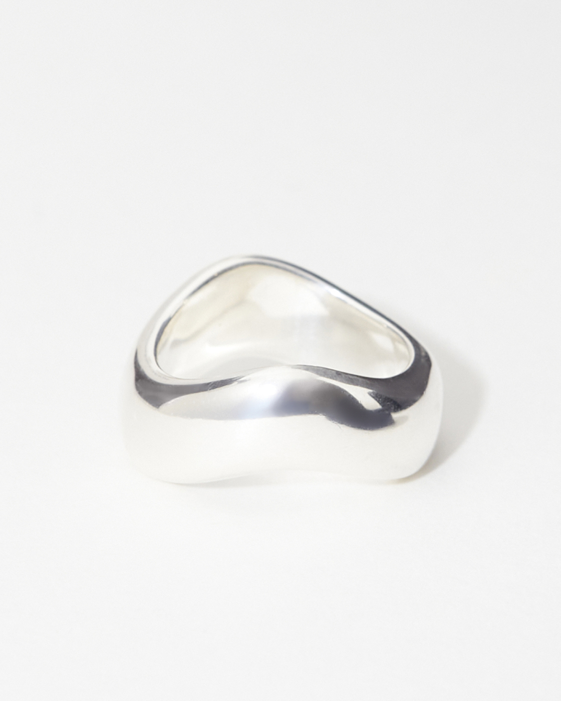 Rocco Silver Chunky Ring