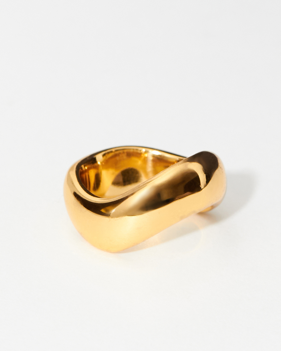 Rocco Gold-Plated Chunky Ring