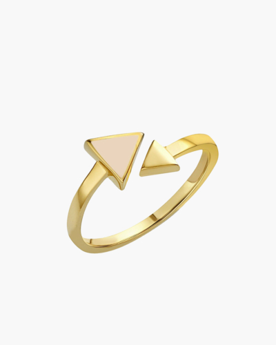 Arrow Yellow Gold Ring