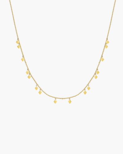 Tribal Charm Yellow Gold Necklace