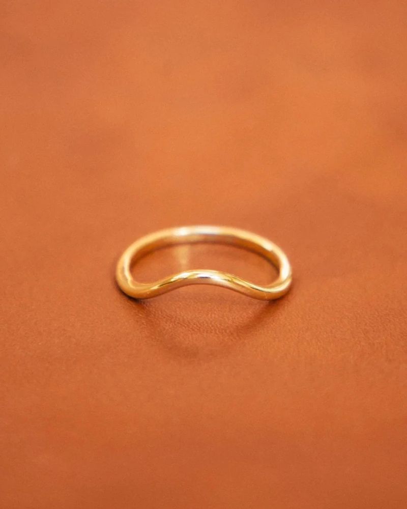 Aurora Yellow Gold Diamond Ring