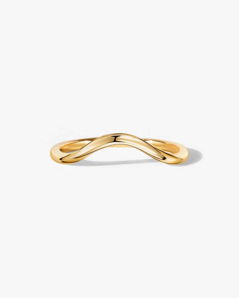 Aurora Yellow Gold Diamond Ring