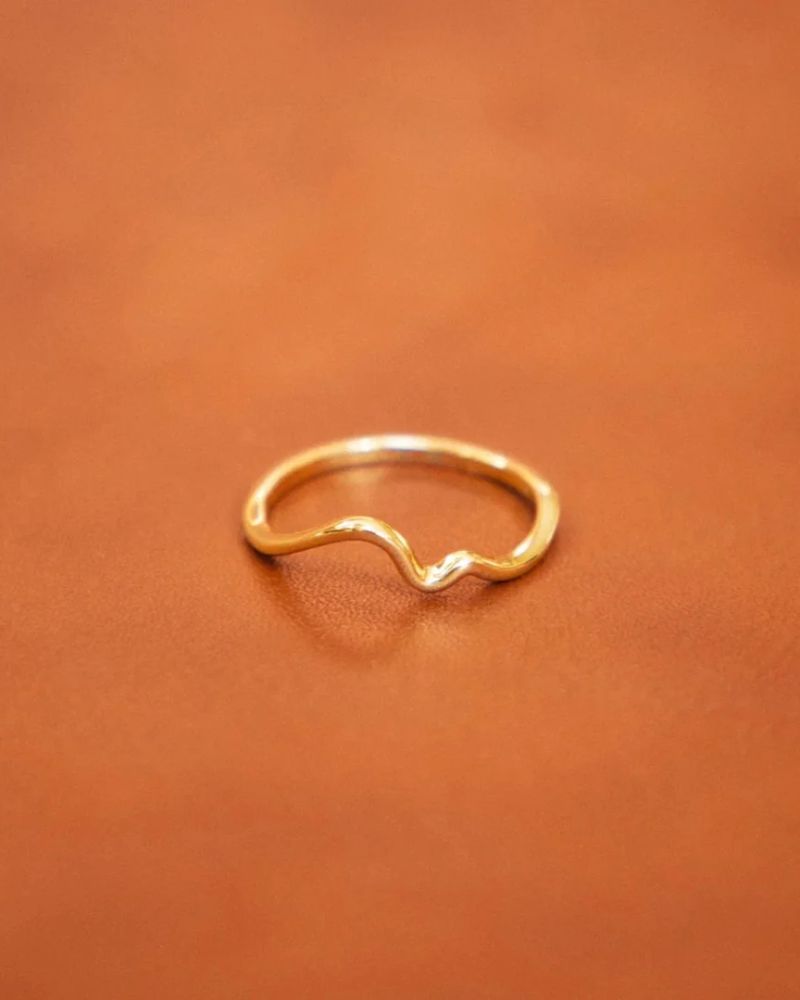 Sirocco Yellow Gold Ring