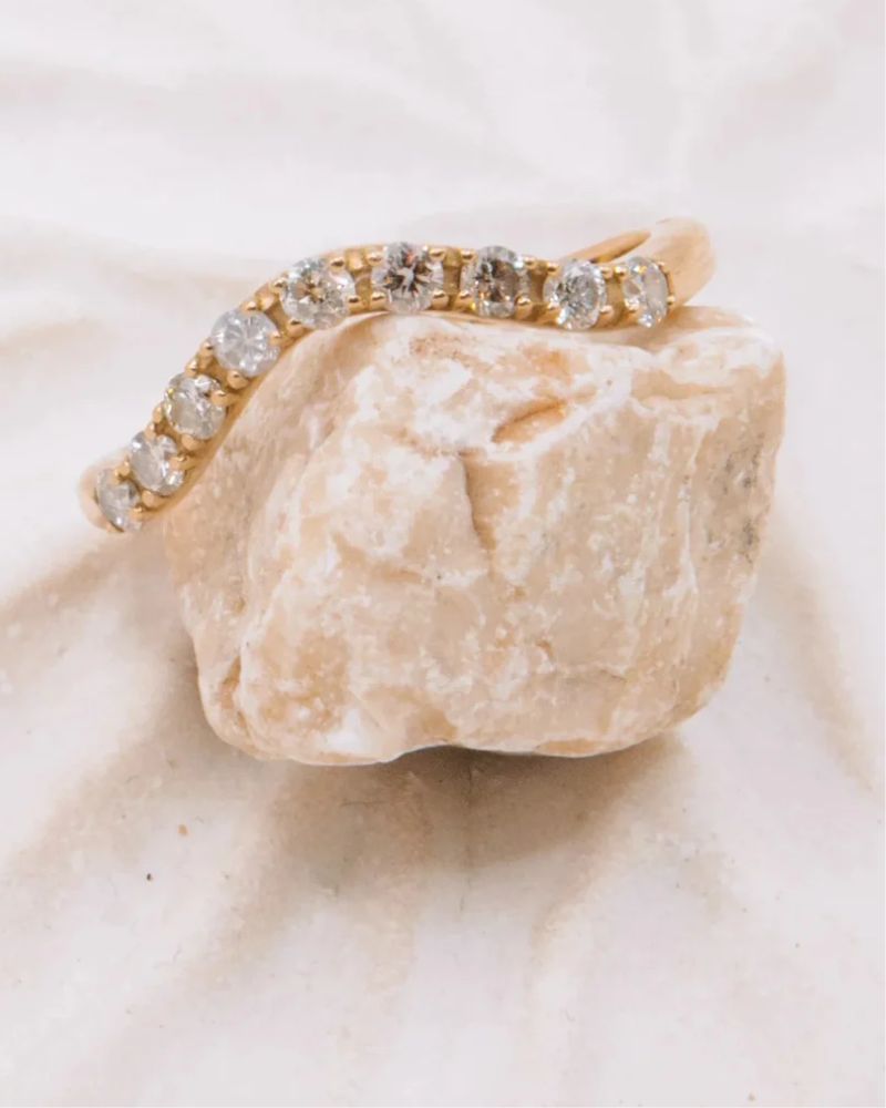 Calypso Yellow Gold Diamond Ring