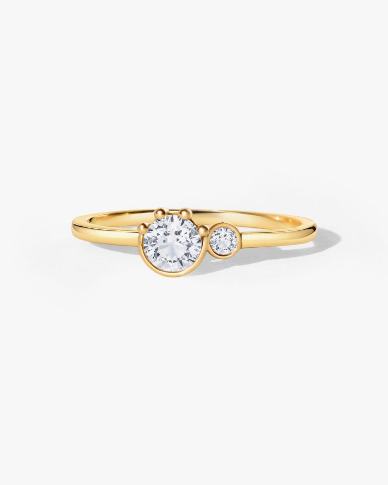 Cosmic Union Yellow Gold Diamond Ring